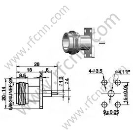 Conector FEM MICROTRIP FRANCE RF