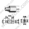 Macho mmcx para conector PCB RF
