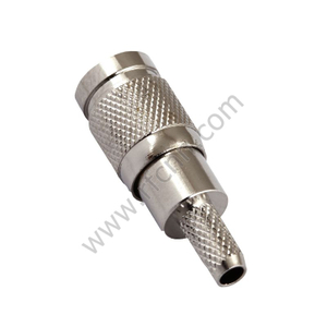 1.0 / 2.3 Crimado masculino recto para el conector BT3002 RF
